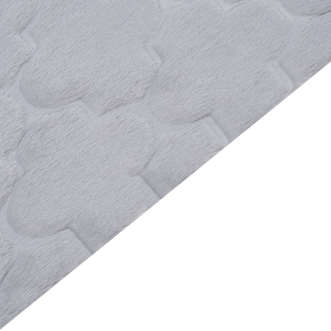 GHARO synthetic fur carpet Grey 160 x 230 cm [4]