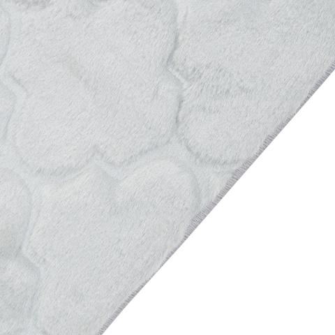 Covor din blană sintetică GHARO Gri deschis 80 x 150 cm [5]