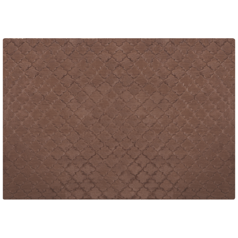 GHARO Faux Fur Rug Brown 160 x 230 cm [3]