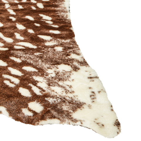 KNOLL Faux Fur Rug Brown 130 x 170 cm [3]