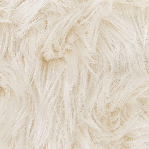 Covor din blană sintetică MAMUNGARI Bej 60 x 180 cm [3]