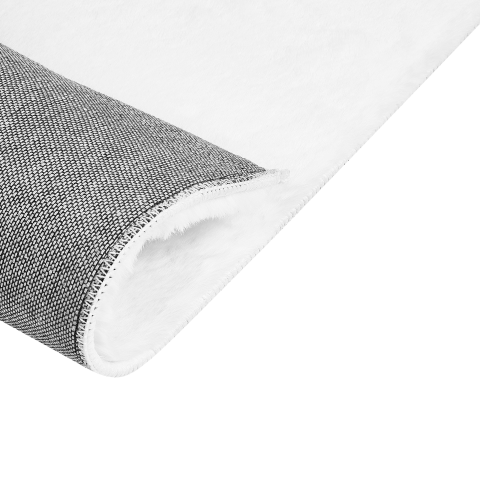 Covor din blană sintetică MIRPUR Alb 80 x 150 cm [4]