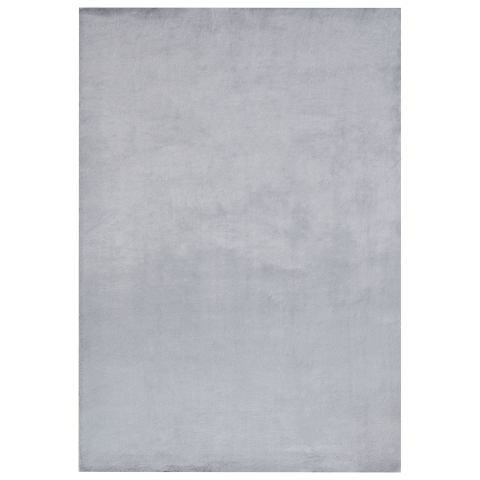 MIRPUR Grey Faux Fur Carpet 160 x 230 cm [1]