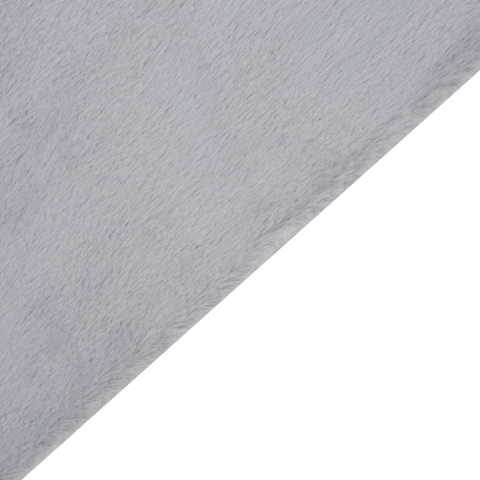 MIRPUR Grey Faux Fur Carpet 160 x 230 cm [3]