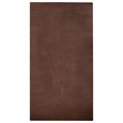Faux fur rug MIRPUR Brown 80 x 150 cm [1]