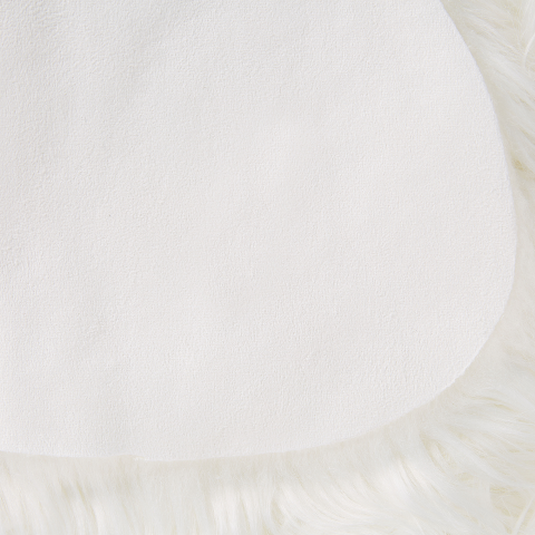 Covor din blană sintetică MUNGO Alb 53 x 88 cm [4]