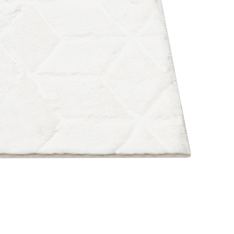 THATTA Faux Fur Rug White 160 x 230 cm [6]