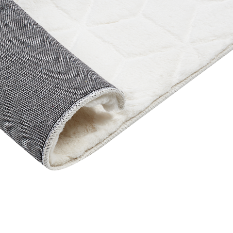 THATTA Faux Fur Rug White 160 x 230 cm [5]