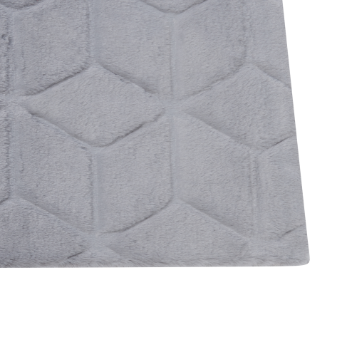 Faux fur rug THATTA Grey 160 x 230 cm [6]