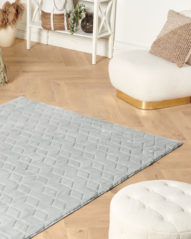Covor cu fir lung - Synthetic fur rug THATTA Light grey 160 x 230 cm