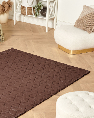 Covor cu fir lung - Faux fur rug THATTA Brown 160 x 230 cm