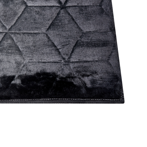 Faux fur rug THATTA Black 160 x 230 cm [6]