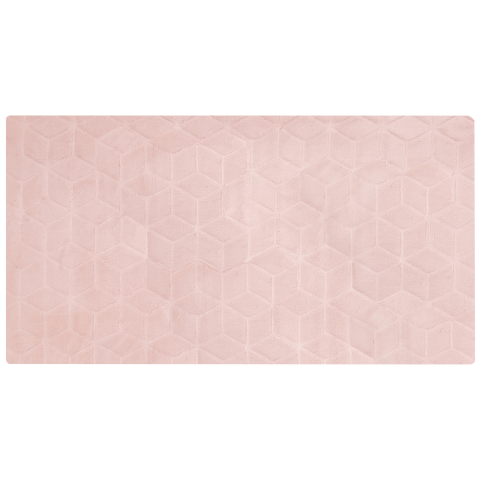 Faux fur rug THATTA Pink 80 x 150 cm [3]