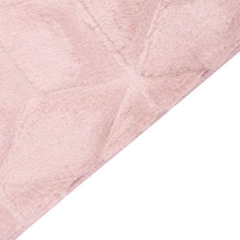 Faux fur rug THATTA Pink 80 x 150 cm [5]