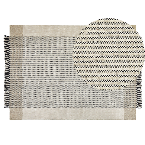 Divarli Beige 140 x 200 cm Wool [1]