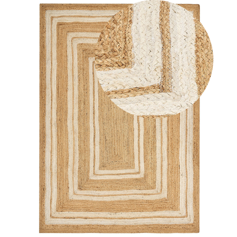 ELMALI Rug Beige 160 x 230 cm Jute [1]