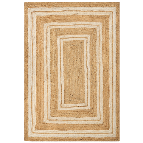 ELMALI Rug Beige 160 x 230 cm Jute [3]