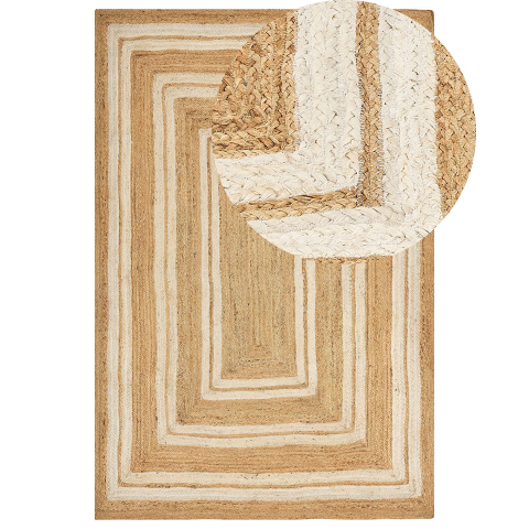 Carpet ELMALI Beige 200 x 300 cm Jute [1]