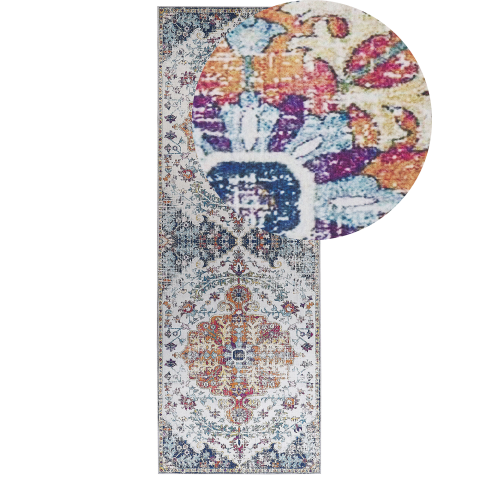 ENAYAM Rug Multicolor 70 x 200 cm [1]