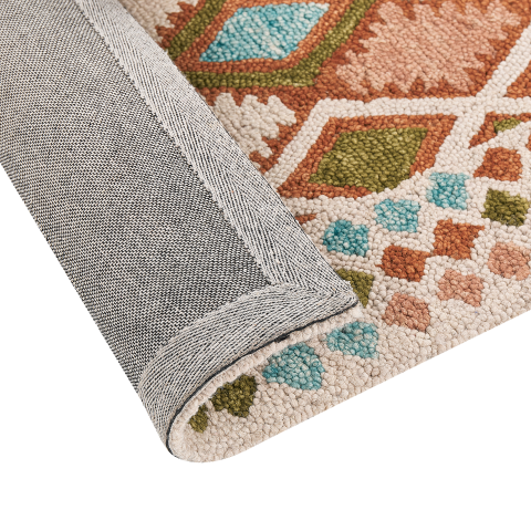 ERMENEK Carpet Multicolor 140 x 200 cm Wool [4]