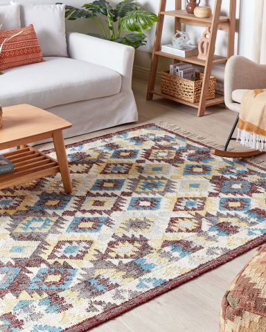 Covor împletit - FENER Rug Multicolor 160 x 230 cm Jute