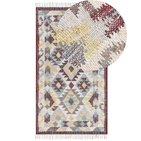 Covor FENER Multicolor 80 x 150 cm Iută [1]