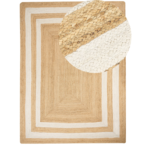 Carpet GEMEREK Beige 300 x 400 cm Jute [1]