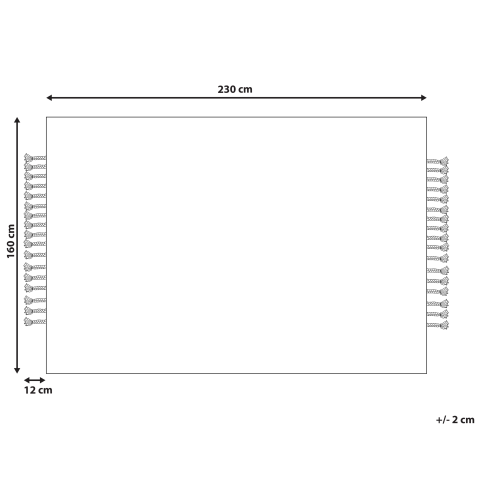 HAMZALAR beige 160 x 230 cm jute [2]
