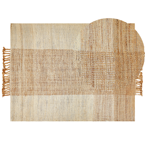 HAMZALAR Rug Beige 160 x 230 cm Jute [1]
