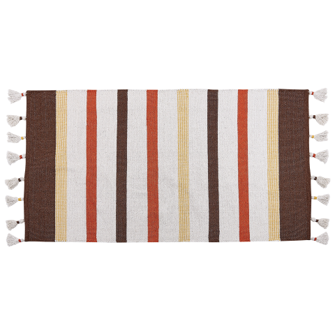 Carpet HISARLI Brown 80 x 150 cm Cotton [1]