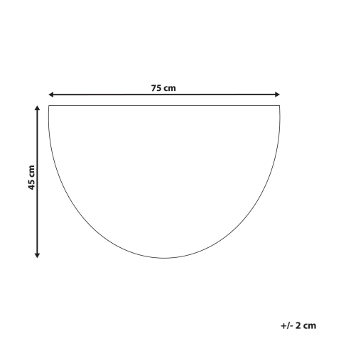 Covor intrare BUHI Natural 45 x 75 cm Text Fibră de nucă de cocos [2]