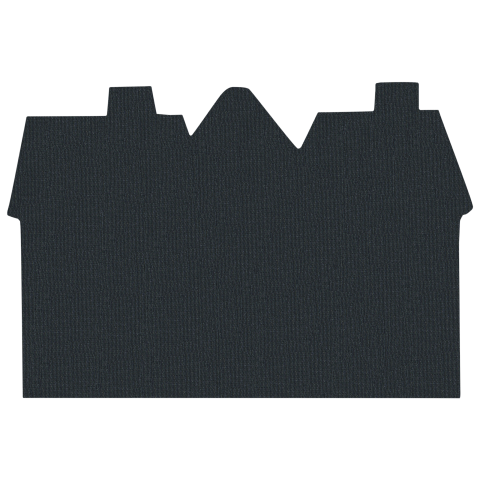 Entrance rug MUHIKAP Natural 60 x 90 cm Christmas Pattern Coconut Fiber [3]