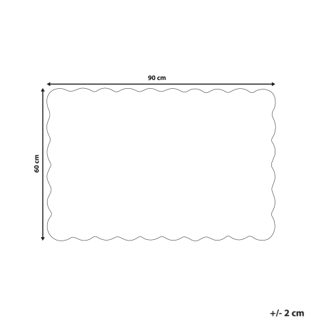 Covor intrare PINATUBO Natural 60 x 90 cm Fibră de nucă de cocos [2]