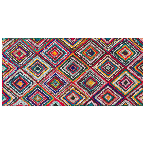 Covor KAISERI Multicolor 80 x 150 cm Bumbac [3]