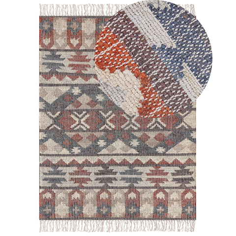 Rug KALFA Multicolor 160 x 230 cm Jute [1]