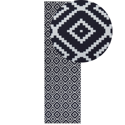 Covor KARUNGAL Negru 60 x 200 cm [1]