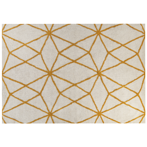 Marand rug Yellow 160 x 230 cm Cotton [1]