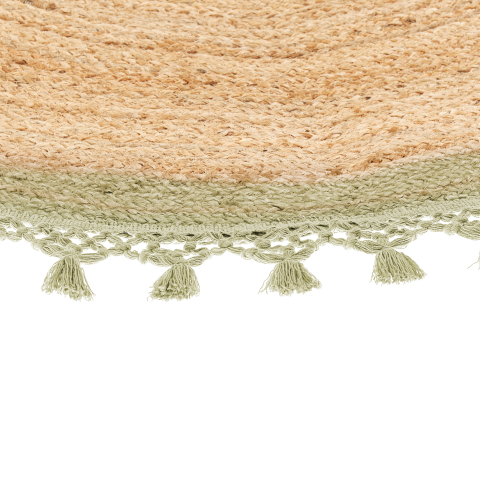 Carpet MARTS Green ø 140 cm Jute [6]
