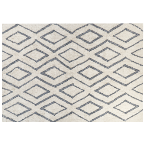 MENDERES rug Light blue 160 x 230 cm Cotton [1]
