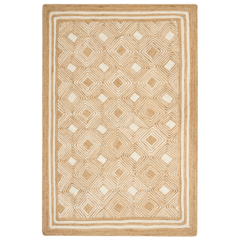 MENGEN Beige 200 x 300 cm Jute [3]