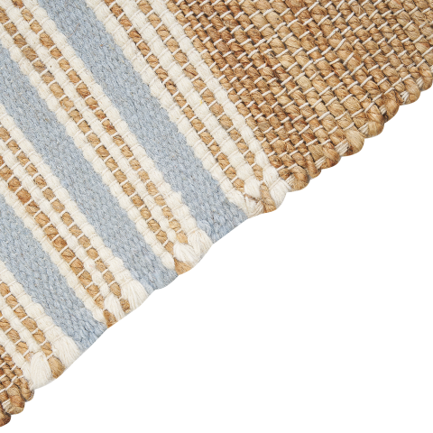 MIRZA Light Blue 160 x 230 cm Jute [4]