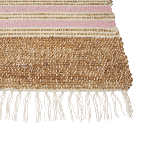 Mirza pastel pink 80 x 150 cm jute [6]