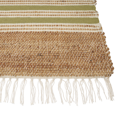 MIRZA rug Olive green 80 x 150 cm Jute [6]