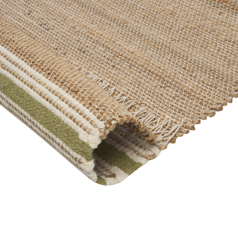 MIRZA rug Olive green 80 x 150 cm Jute [5]