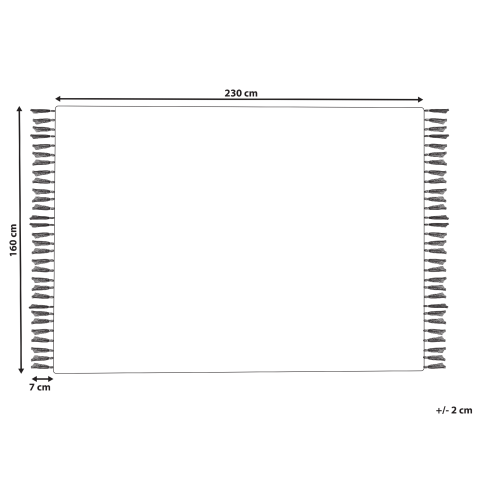 Nakkas Carpet Multicolor 160 x 230 cm Jute [2]