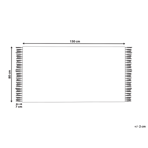 Carpet NAKKAS Multicolor 80 x 150 cm Jute [2]