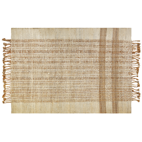 ORTAOBA Carpet Beige 140 x 200 cm Jute [3]