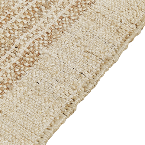 Rug ORTAOBA Beige 160 x 230 cm Jute [4]