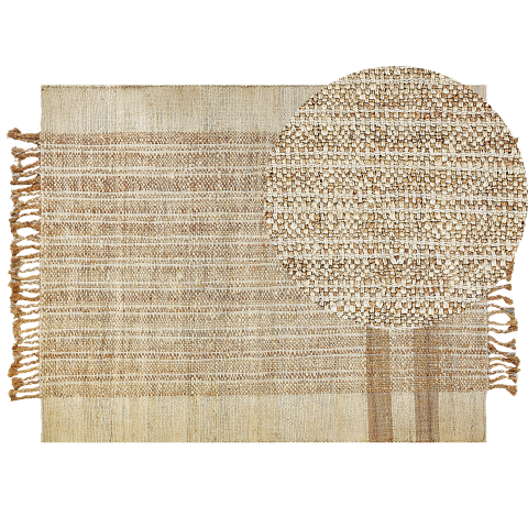 ORTAOBA Rug Beige 160 x 230 cm Jute [1]