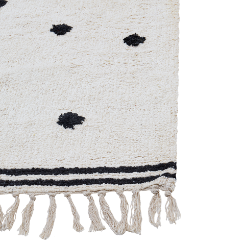 Children's rug LAZA Off-white 140 x 200 cm Cotton [3]